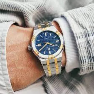 Maurice Lacroix Aikon Automatic Blue Dial Two-Tone Stainless Steel watch