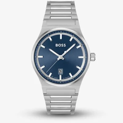 Boss Candor Stainless Steel Quartz 41mm Men’s Watch
