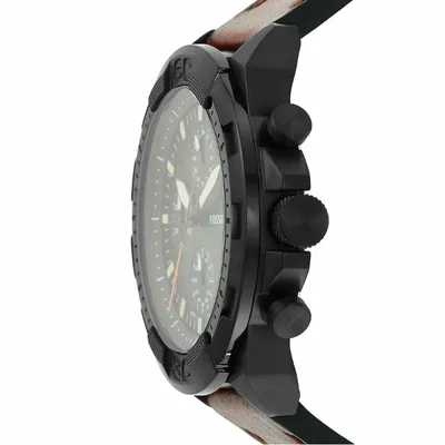 Bronson Chronograph Luggage LiteHide™ Leather Watch
