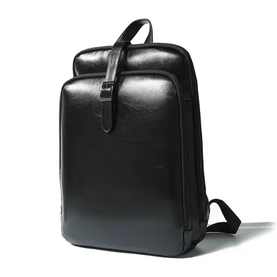 Genuine Leather Laptop Backpack 