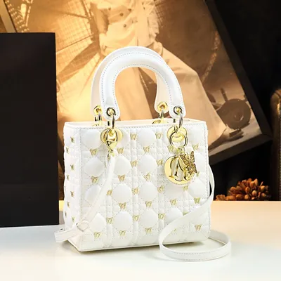 Trendy Sheepskin Crossbody Handbag