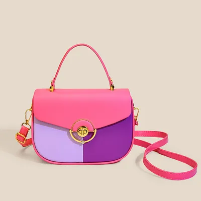 Korean Style Small Round Crossbody