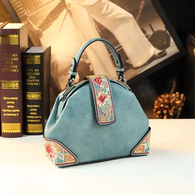 New Ethnic Style Leather Bag