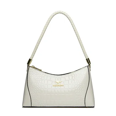 Chic Embossed Leather Purse