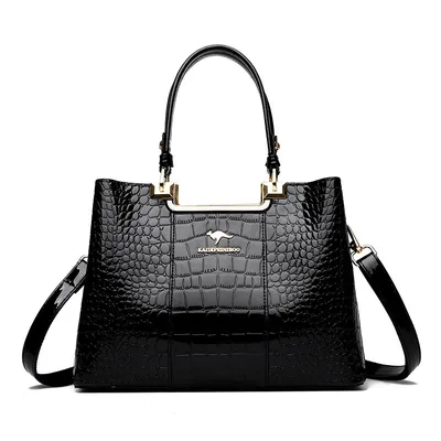 Modern Glossy Shoulder Bag Women