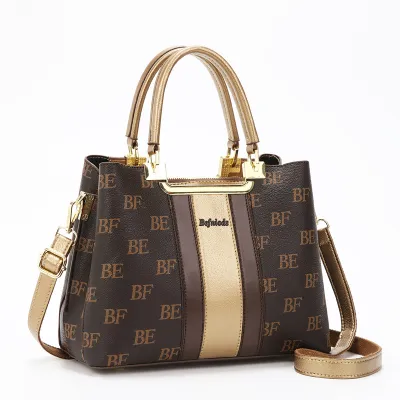 Fashion Color Matching Women’s Shoulder Bag