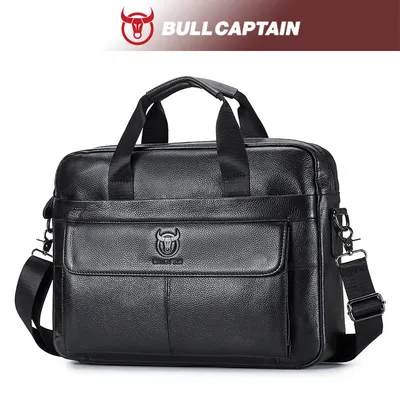 Top Layer Cowhide Business Laptop Bag