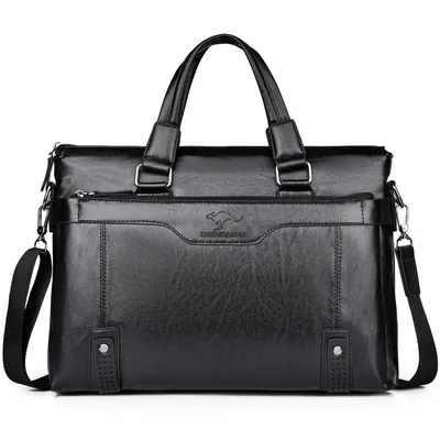 Horizontal Style Men’s Laptop Business Bag