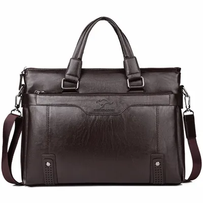 Horizontal Style Men’s Laptop Business Bag