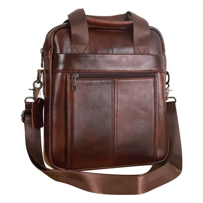 Men’s Genuine Leather Handmade Messenger Bag