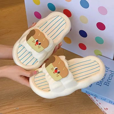 Soft Sole Cartoon Slippers for Women
