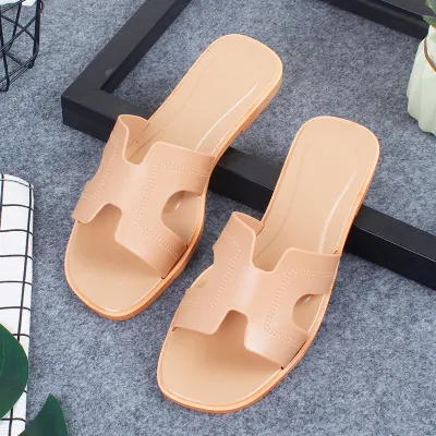 Solid color letters apricot