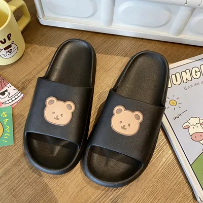 New Cartoon Bear Slippers for Women