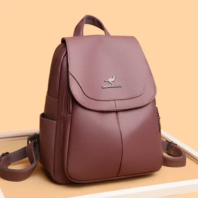 Kangaroo soft leather backpack  HB46158