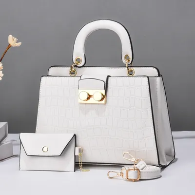 Luxury textured stone pattern hand bag 