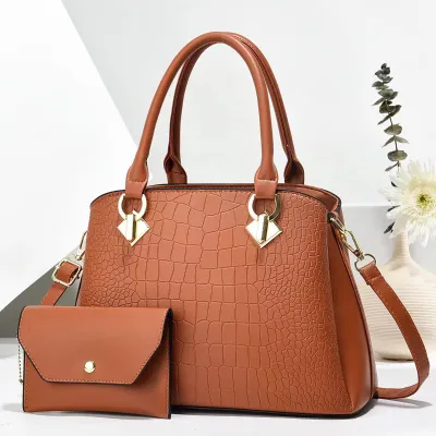 New stone pattern shoulder bag HB46313