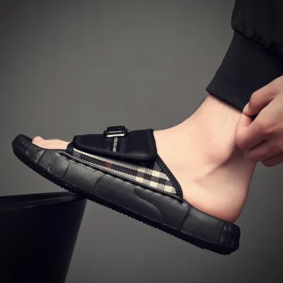 MEN'S CASUAL SLIP-ON BEACH SANDALS