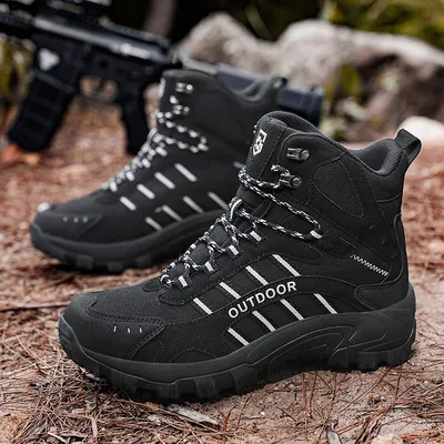 RETRO OUTDOOR COMBAT BOOTS