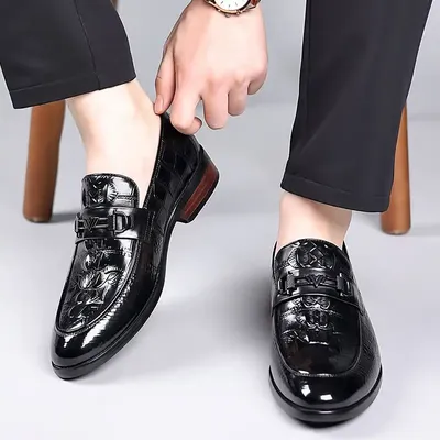 CROCODILE PATTERN DATING WEDDING SHOES