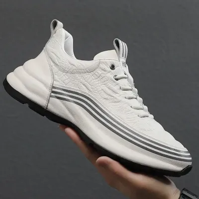GENUINE LEATHER CASUAL MEN'S SHOES