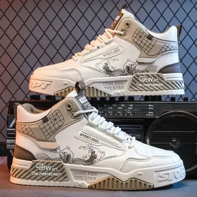 CASUAL SPORTS HIGH RISE TRENDY SHOES