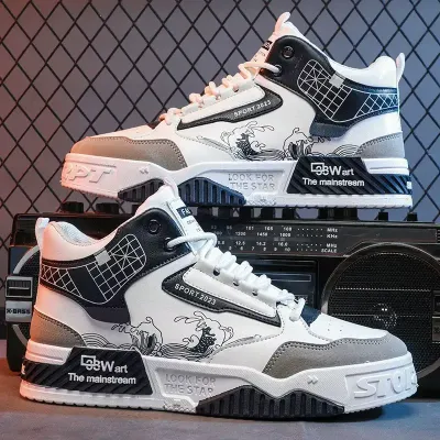 CASUAL SPORTS HIGH RISE TRENDY SHOES
