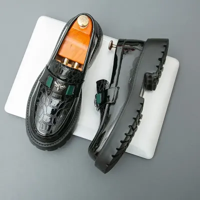 LUXURY ALLIGATOR DRESSING LEATHER SHOES