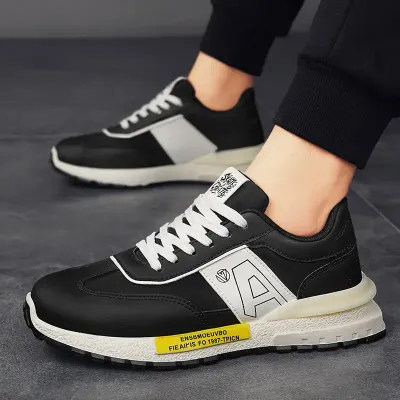MEN'S NEW STYLE TRENDY LEATHER CASUAL SHOES