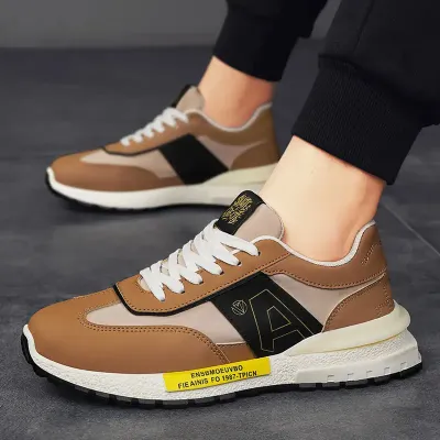 MEN'S NEW STYLE TRENDY LEATHER CASUAL SHOES