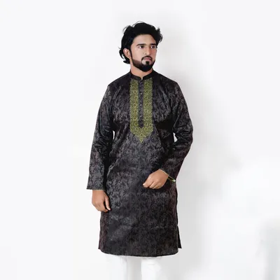 DUSK LEAF MEN'S PANJABI