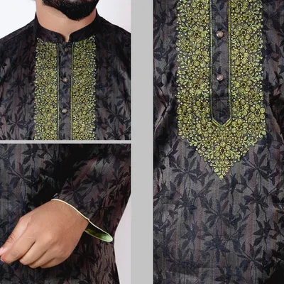 DUSK LEAF MEN'S PANJABI