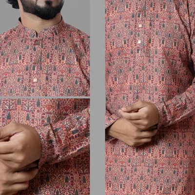 REGAL RED LUXURY MEN'S PANJABI 