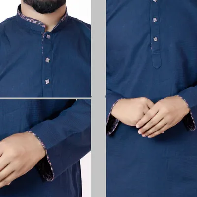  SERENE TWILIGHT MEN'S PANJABI