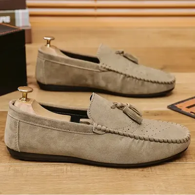 TASSELS CASUAL LEATHER SHOES FOR MEN