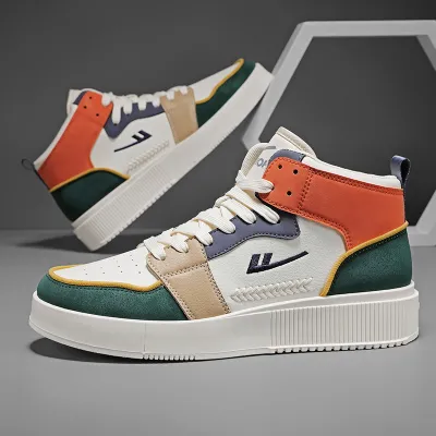 WARRIOR MEN'S HIGH-TOP SNEAKERS