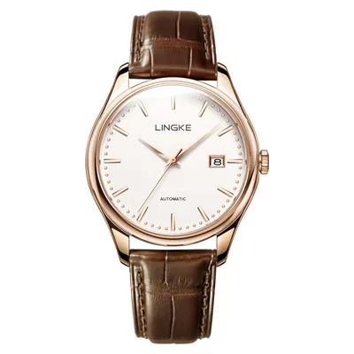 LINGKE AUTOMATIC WATCH PO-LK2812BrG