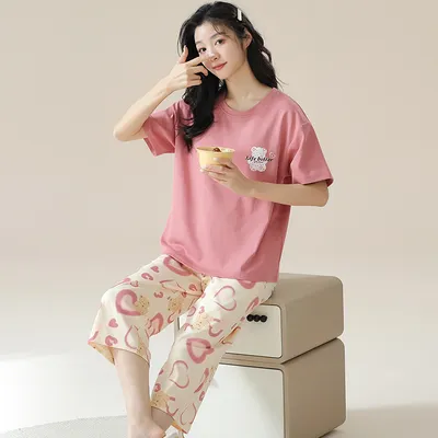 Cotton Whirl T-Shirt Set