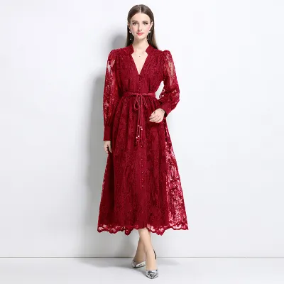 Elegance Aura Ladies Long Dress