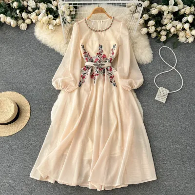 Twilight Charm Ladies Midi Dress