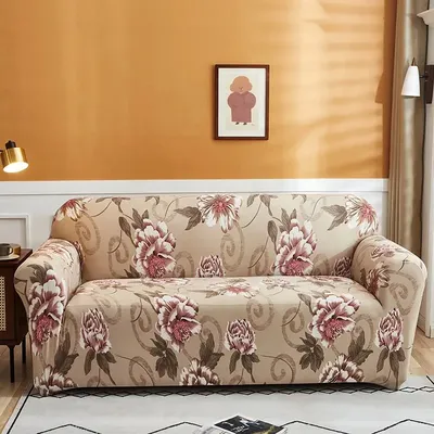 printed sofa covers elastic stretch slipcover 022