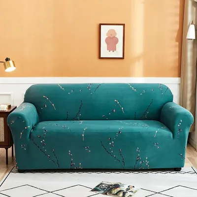 printed sofa covers elastic stretch slipcover 022
