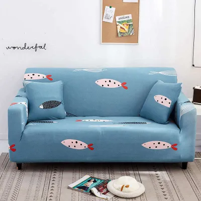  Elastic Sofa cover for living room  print sofa cover