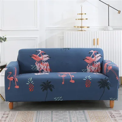  Blue Fabric Sofa Cover