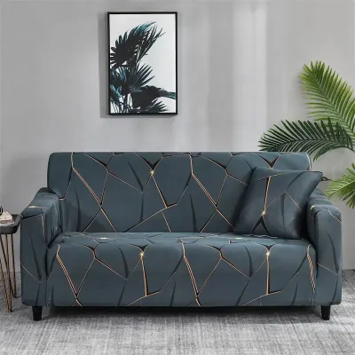 Modern design printed sofa cover
