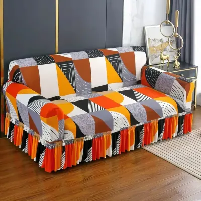 High Quality New Design Elastic Sofa Skirt Cover