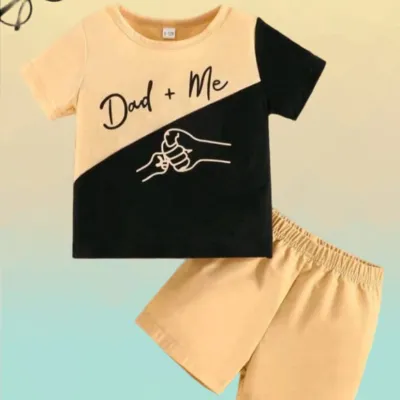 Dad+Me Printed T-shirt Set
