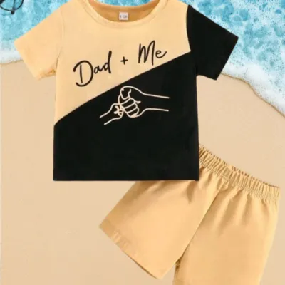 Dad+Me Printed T-shirt Set