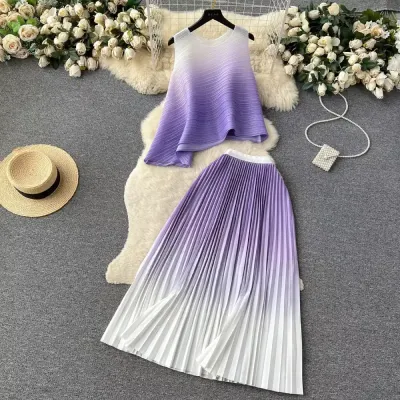 SLING CASUAL TWO-PIECE ELEGANT DRESS