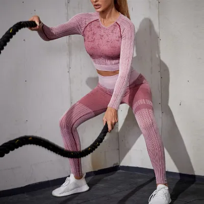 BREATHABLE RUNNING YOGA SUIT 