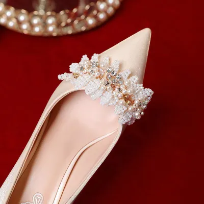 WOMEN FRENCH WEDDING SHOES